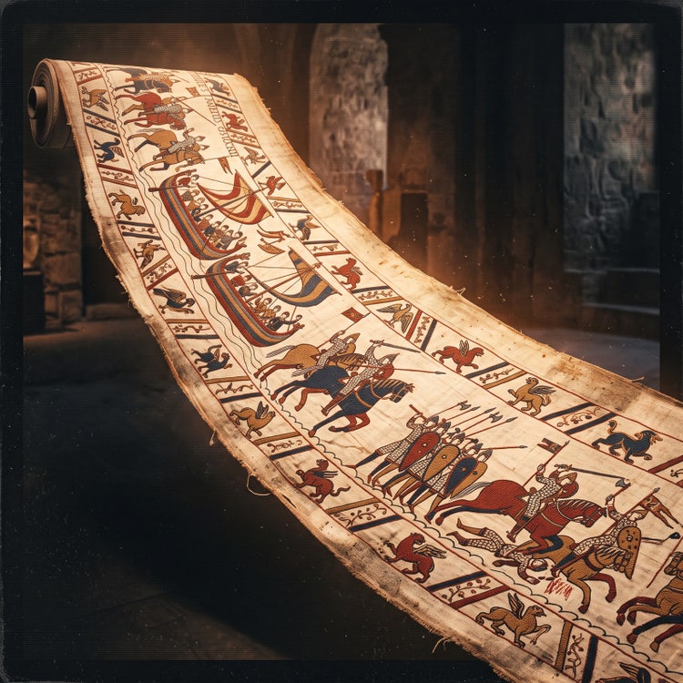 La Toile — the Bayeux Tapestry, panel by panel